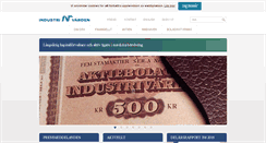 Desktop Screenshot of industrivarden.se